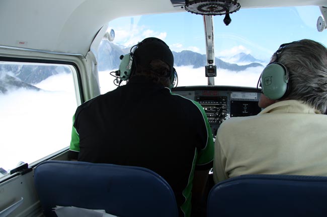 Vol dans le Fiordland National Park